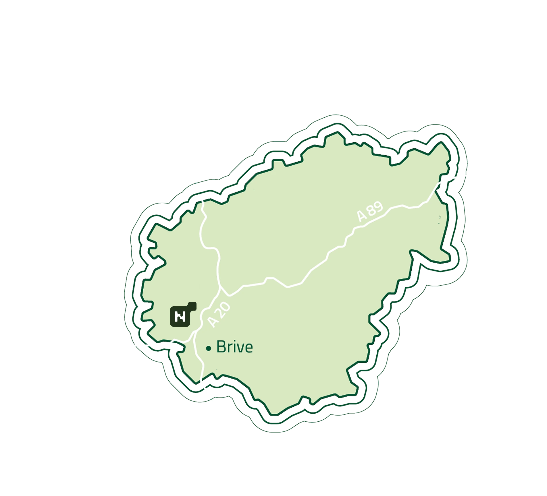 Carte de la région